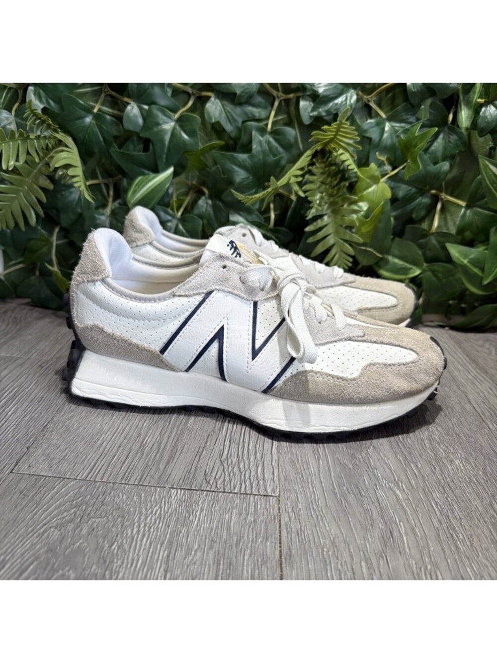 New Balance 327 Brighton Grey Navy Casual Shoes - MS327NH Size 8
